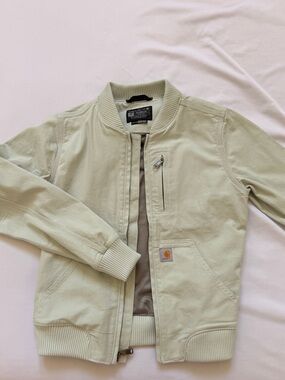 Carhartt Light Sage Bomber Jacket for women